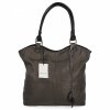 Torebka Damska Shopper Bag XL firmy Hernan Szara/Czarna